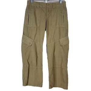 VTG Billy Blues Sz 12 (Actual 34x29) Tan Ripstop Cargo Pants Gorpcore Y2K EUC